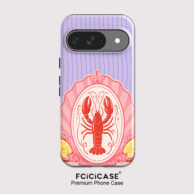 Google Pixel 9 Pro - Fcicicase Lobster Print Phone Case For